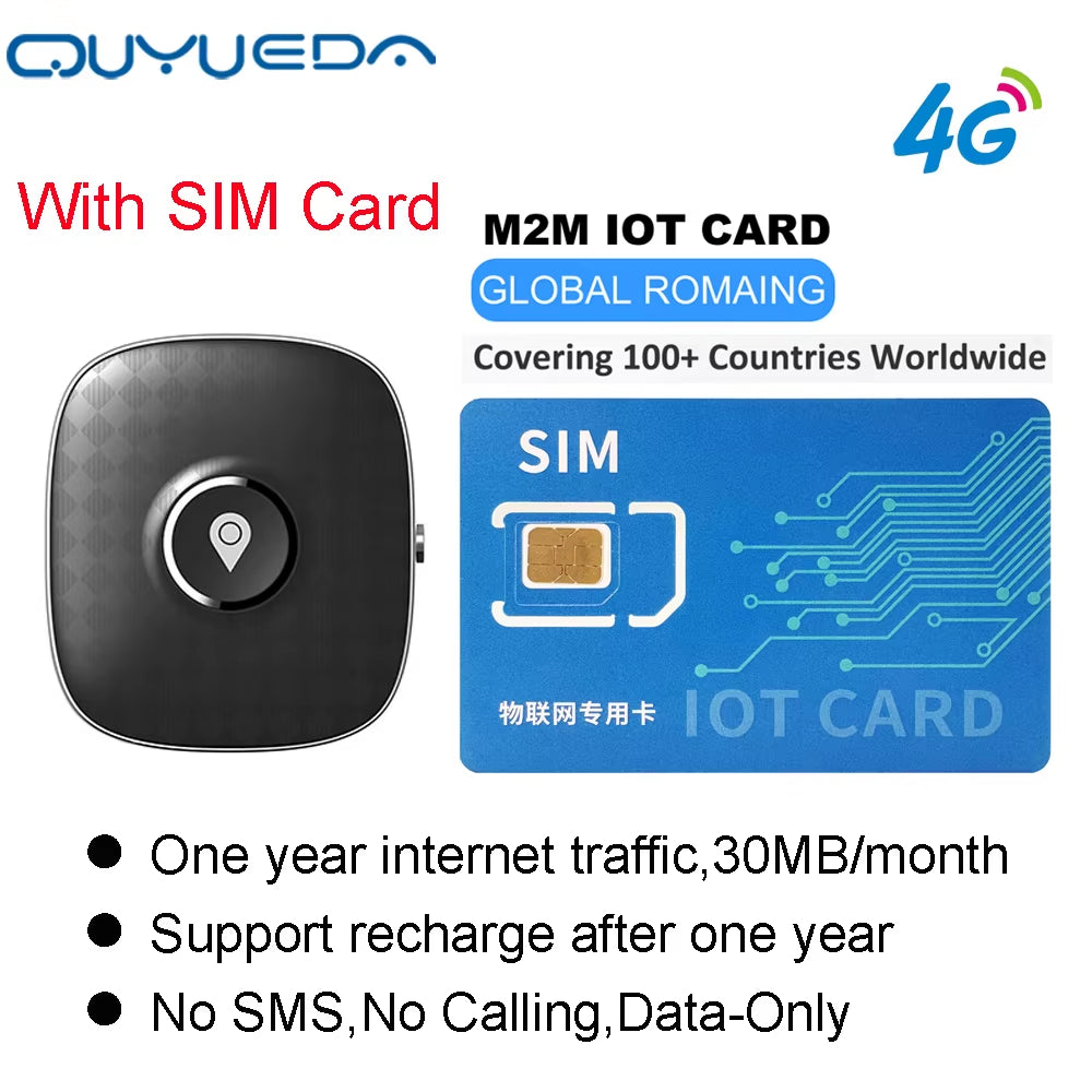 Waterproof 4G Pet GPS Tracker Dog GPS Tracking Collar Mini Anti-Lost Alarm Cat Locator Smart Tracking Device Long Standby SOS